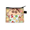 Monedero Infantil de Crayon Shin-Chan Transfronterizo, Mini Tarjetero para Estudiantes de Primaria, Bolsa de Almacenamiento de Dibujos Animados a la Moda Unisex