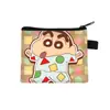 Nuevo Monedero de Dibujos Animados Crayon Shin-Chan para Estudiantes Hombres y Mujeres Bolsa de Almacenamiento de Poliéster Bolsa de Almacenamiento Personalizada de Moda Venta al por Mayor Caliente