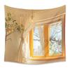 Tapiz transfronterizo para el hogar, tapiz bohemio, decoración de habitación, tela colgante, fondo de tela, tapiz de paisaje con viento.