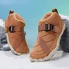 Zapatos Nuevos de Algodón Transfronterizos para Hombres y Mujeres, de Cinco Dedos para Exteriores, de Terciopelo Engrosado Impermeables, Antideslizantes y Resistentes al Desgaste, para Ocio al Aire Libre, Nieve