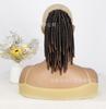Temu Crochet Africano Pelo Corto Rastas Cola de Caballo Rizada para Mujer Rastas Finas Cabello con Cordón Estilo Exótico