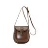 Bolso de Diseño Nicho Coreano para Mujer 2025 Nuevo Otoño e Invierno Retro Bolso Silla de Montar para Viajes Diarios Bolso de Hombro Único de Gama Alta Bolso Cruzado