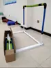 Nuevo Modelo de Rack de Vallas Ajustable y Desmontable para Entrenamiento y Competición en Atletismo Escolar