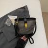 Bolso de Cubo para Mujer Verano 2025 Nuevo Bolso de Mujer Gran Capacidad Casual para Viajes al Trabajo Hombro Mensajero Bolso de Mano