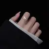 Anillo de Ala de Ángel para Mujer, Anillo Simple de Temperamento, Anillo de Moda Ajustable, Accesorios de Mano Frescos de Nicho