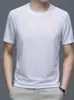 Transfronteiriça Nova Manga Curta Tendência Masculina Verão Estilo Coreano Tendência Simples Meia Manga Top Estilo Hong Kong Solto Casual Tendência Marca Camiseta