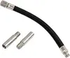 Boquilla de Extensión Inflable para Carretillas, Tapa de Extensión de Cobre para Válvulas de Coche, Cobre Cromado, Longitud 19/25/39mm