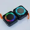 Caixa de som Bluetooth nova RGB portátil antena externa portátil portátil multifuncional áudio sem fio comércio exterior venda quente