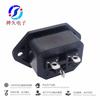 Regleta Enchufe Conector de Batería Enchufe de CA Uno Horizontal Dos Verticales Soporte de Carga para Fax Sj-Ac-06A-3