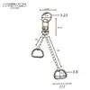 Venta al por mayor Varias Especificaciones Hierro Aluminio Cadena de Hierro Cadena de Aluminio Accesorios para Herrajes de Equipaje Bolsos de Mano Bolsos para Mujer Accesorios para Juguetes
