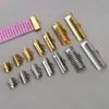 Accesorios para Joyería DIY Hebilla de Clip de Acero Inoxidable Hebilla de Clip para Cordón Conector de Cierre para Collar Pulsera Hebilla de Borde Fijo