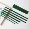 Não. 2, Não. 3, não. 4 Hastes de Flor Verdes Revestidas de Plástico Fio para Artesanato DIY para Arranjos de Flores Feitos à Mão e Hastes de Suporte para Plantas Verdes