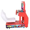 Máquina de Juego Infantil a Monedas, Máquina de Juego de Carreras Mini, Máquina de Juego Arcade, Equipo de Videojuegos Comercial para Parques Infantiles