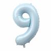 Globos Grandes Digitales de Amor de 40 Pulgadas Rosa Bebé Azul Rosa Bebé Azul Cumpleaños Globos Decorativos Venta al Mayoreo