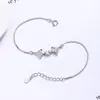 Pulseira de Prata Esterlina 925 com Saia Pequena e Zircônia Joia de Nicho de Luxo Leve para Mulheres Toque de Alto Padrão Joia de Mão Folha de Ginkgo Pulseira Novo Estilo Chinês