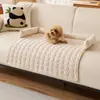 Alfombrilla para mascotas antiarañazos más vendida transfronteriza, nueva cama para perro de sofá de felpa engrosada antideslizante, artículos para mascotas