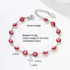 Pulsera Transfronteriza Ojo de Demonio Cruzado Europeo Americano de Oriente Medio Acero Inoxidable Moda Ojo de Aceite Goteante Joyería Personalizada Unisex