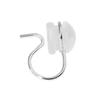 Dolor Invisible Perforaciones de Oreja Accesorios Clip para Oreja diy Aretes de Perlas Color con Baño de Cobre Retenedor de Color Color Oro Verdadero 18K Retenedor de Color Clip para Oreja en Forma de U