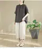Estilo Verano 2026 Nuevo Estilo Estampado de Lunares Estilo Artístico Camisa Delgada Top de Manga Corta para Mujer