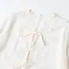 Comercio Exterior Transfronterizo 2026 Nuevo Verano Estilo Europeo y Americano Moda Versátil Encaje Patchwork Camisa Top 5919217