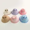Sombreros para Niños Primavera y Verano Delgados Protección Solar Encaje Princesa Sombrero de Pescador Bebé Niña Sombrero para Salidas de Verano