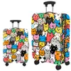 Yiwu JIT transfronterizo en stock funda elástica para equipaje, funda protectora para maleta, funda protectora para maleta de ruedas, funda para equipaje