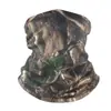 Máscara Fina para Montar Camuflaje para Exteriores Multifuncional Pañuelo Mágico Transpirable Absorbente de Sudor Bufanda de Malla para el Cuello Transfronterizo