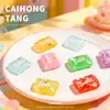 Acessórios DIY de Doces Doces Brilhantes Brinquedos de Comida Fofos Realistas Enfeites de Mesa Decorações de Paisagem em Miniatura