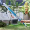 Guan Yu Hoja de Dragón Verde Media Luna Lu Bu Alabarda Fang Tian Juguetes Periféricos de los Tres Reinos Espadas Armas de Plástico PP Arma de Zhang Liao
