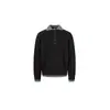 Suéter de Pana con Cuello Polo Estilo Old Money para Hombres y Mujeres en Otoño e Invierno Grueso de Punto Grueso Suéter Retro de Punto Trenzado