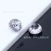 Nueva Piedra de Zirconia Redonda Más Vendida, Blanca y de Colores, Corte Especial, Súper Brillante, Base Puntiaguda Piedra Suelta