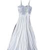 Atacado Lingerie Sexy, Camisola Sexy de Renda Tentação com Suspensórios, Uniforme de Pijama Fino Transparente, Conjunto de Saia Longa