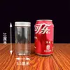 Pote Plástico Transparente para Alimentos Nozes Grãos Lanche Mel Pote Selado Garrafa Pet Boca Larga Chá Aromatizado Doce Pote Plástico