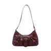 Colección Otoño 2026: Bolso de Motocicleta Retro Chic Americano Estilo Melard, Bolso de Hombro Versátil, Elegante y Moderno
