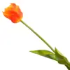 Tulipanes de Plástico Flores Artificiales Flores Falsas Hogar Boda Decoración Suave Arreglo Floral Arte Floral Decorativo Adornos al por Mayor Mesa de Comedor Exterior