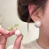Versátil Clip para Oreja con Borla para Bobina de Mosquito para Mujeres Sin Perforaciones, Pendientes de Clip para Hélice Auricular, Pendientes Ligeros de Lujo de Gama Alta, Aretes de Botón