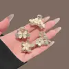 Pinza de garra pequeña ojo de gato para mujer, pinza de pelo pequeña bonita y exquisita para el costado del cabello, pinza de pelo de alta gama, para peinado semi-recogido, pinza de tiburón con temperamento
