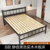 Cama de ferro forjado, cama de solteiro simples moderna 1,5m, cama de casal 1,8m, cama de ferro infantil, cama econômica para aluguel, atacado