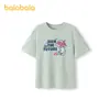 Balabala Ropa Infantil Camiseta de Manga Corta para Niñas Verano Ligera Secado Rápido Fresca Casual Versátil