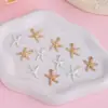 Accesorios de joyería de aleación DIY KC oro estrella de mar colgante pequeño estilo oceánico pulsera de metal hecha a mano accesorios para collar