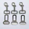 Gancho en forma de P de aleación de zinc, hebilla para correa de perro de mascota, inserto de accesorio para coche, accesorio de extensión de correa para vehículo anti-escape