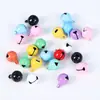 Pintura de colores Campana 10mm campana pequeña Accesorios de joyería japonesa adornos para llavero Decoración navideña Campana para mascotas