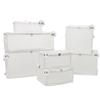 Caja de Almacenamiento de Plástico Transparente Pp Popular Transfronteriza con Tapa, Impermeable, para Ropa Interior, Cosméticos, Caja Organizadora Multifuncional de Escritorio