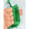Encaje de Borla de Poliéster de Color de 2.5cm Crin de Caballo DIY Cabeza de Tigre Zapatos Pendientes Hilo de Bordar Borlas Accesorios de Ropa