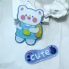 Oso de Abrazo de Dibujos Animados Set de Accesorios Acrílicos para Niñas Pasador Girly Dulce Pasador Roto Pinza para Flequillo Accesorios para el Cabello Nuevo