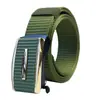 Cinturón Antideslizante para Hombre con Hebilla Automática Hebilla Automática Casual Versátil Deportivo Exterior Lona Nylon Tejido Cinturón