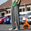 2024 outono e inverno novo estilo chinês calças casuais calças masculinas calças de algodão plus size grosso quente calças retas
