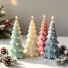 Jiahui Mei Árvore de Natal Vela Perfumada de Natal Enfeite Decorativo Molde de Silicone Transfronteiriço