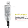 Camión, Furgoneta, Coche Ojo de Diablo Calcomanía para Coche Luz LED para Cristal Delantero y Trasero Pantalla de Expresión Dinámica Sin Cables Interfaz USB