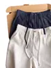 Shorts de Lino Tencel Estilo Old Money para Hombre, Pantalones Casuales de Algodón y Lino Finos y Holgados de Verano, Shorts de Traje Estilo Maduro